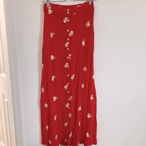 SOLD⭐️Floral Maxi Skirt